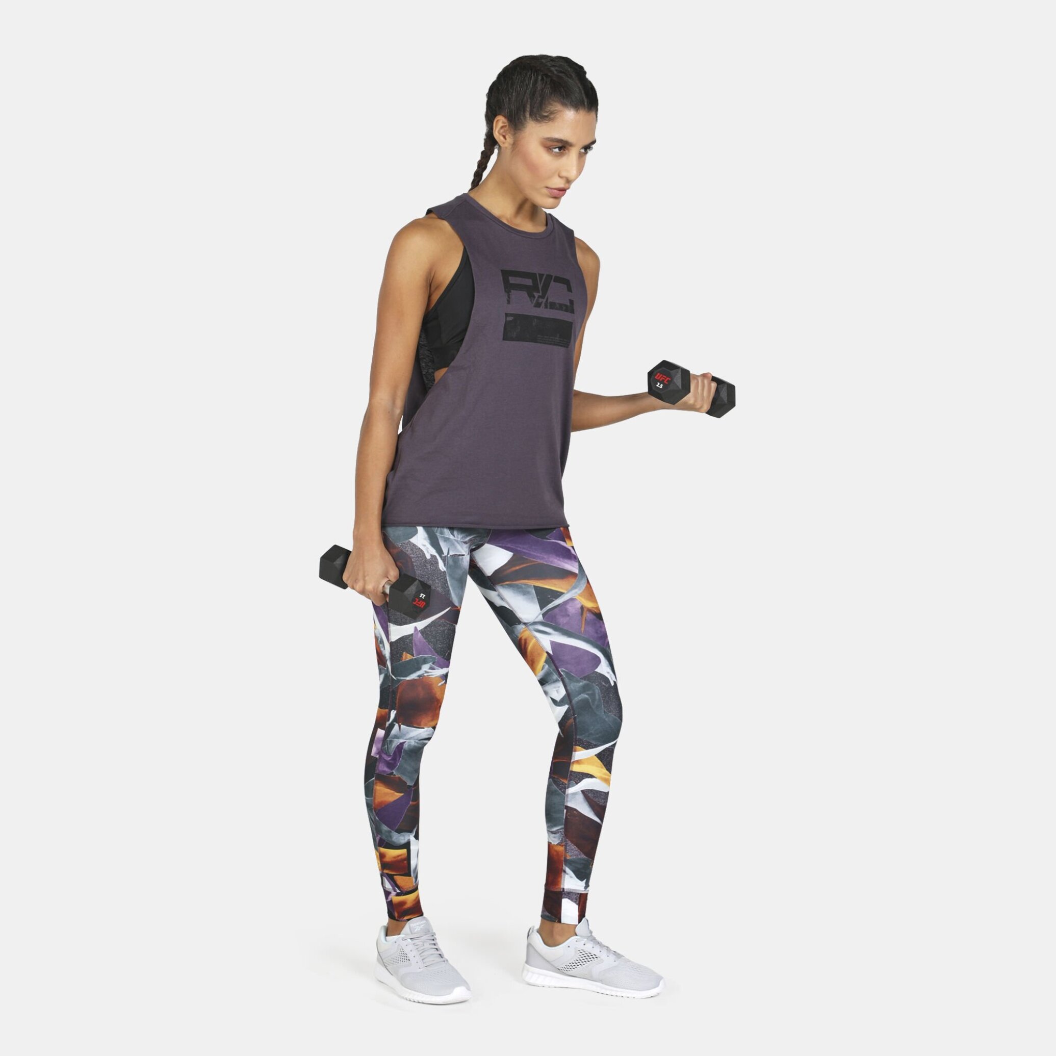  2-تاپ ریباک زنانه Women's Combat Spray Dye Tank D96015 