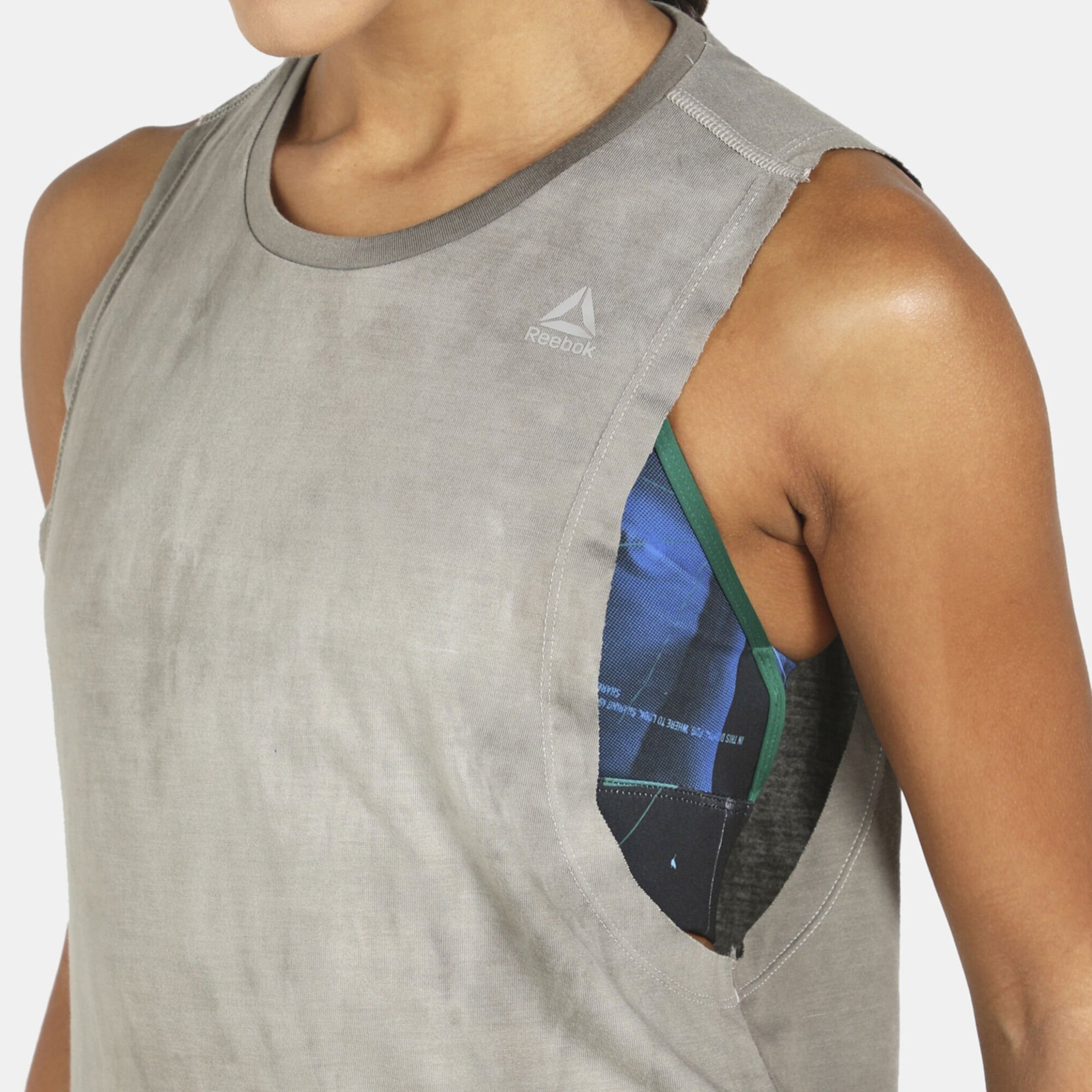  4-تاپ ریباک زنانه Women's Combat Spray Dye Tank D96001 