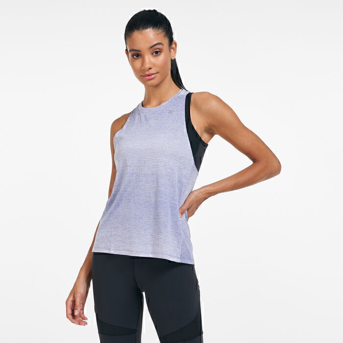 Nike women's medalist outlet running tank top