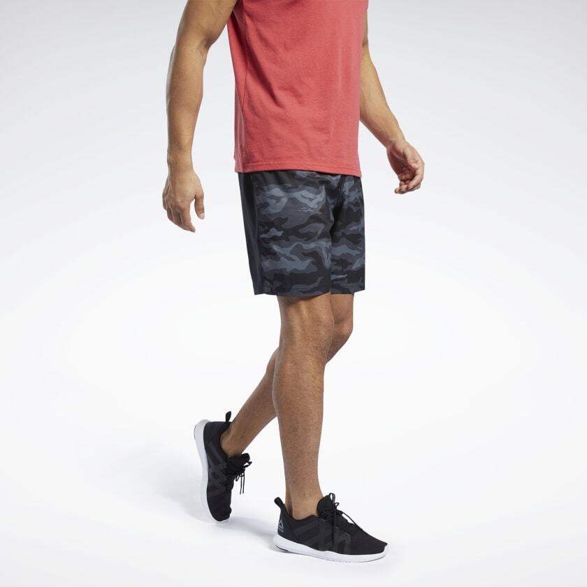  1-شلوارک مردانه ریباک Workout Ready Graphic Shorts FP9085 