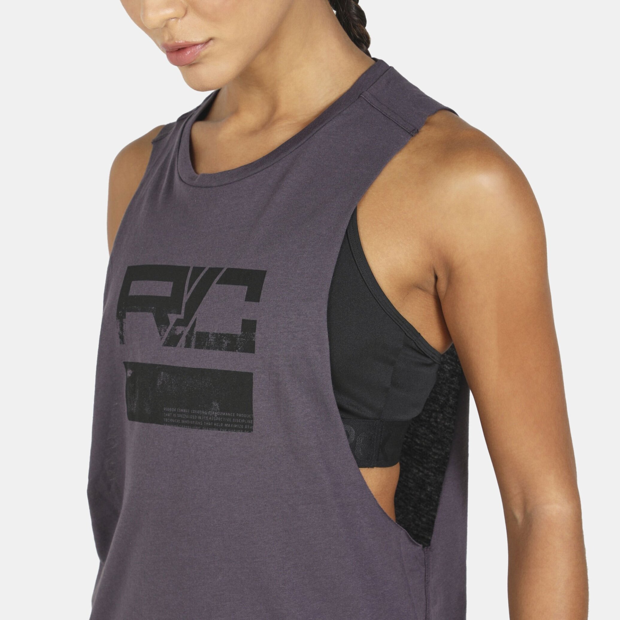  4-تاپ ریباک زنانه Women's Combat Spray Dye Tank D96015 